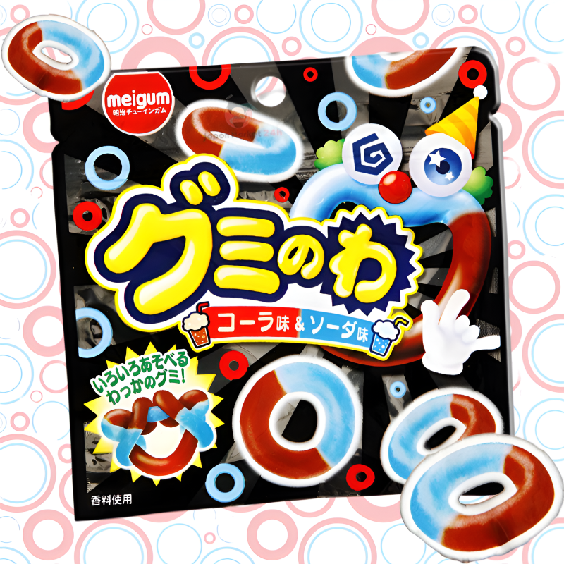 Gominolas Meiji Gummi No Wa Cola y Soda