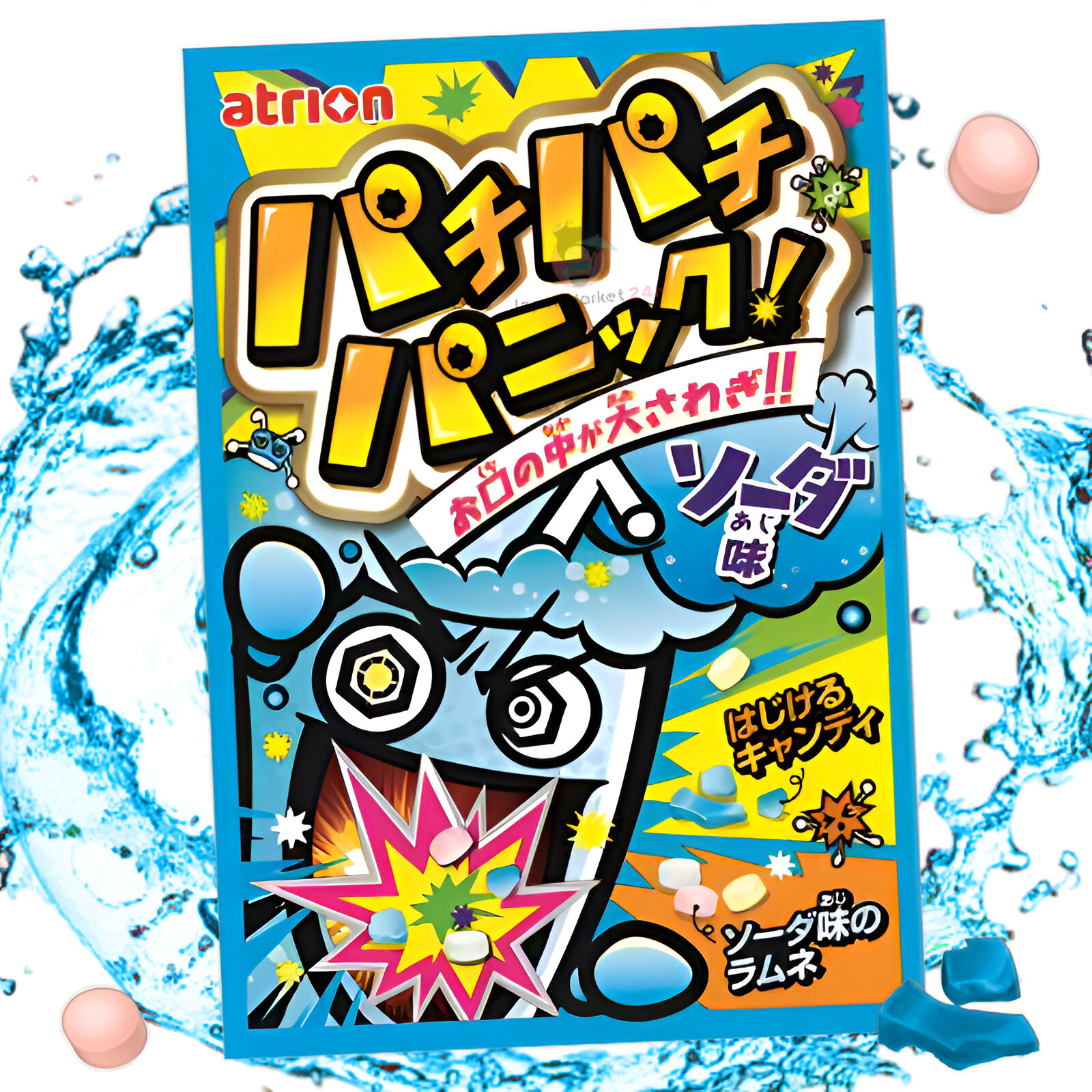 Caramelos Meisan Pachi Panic Sabor Soda